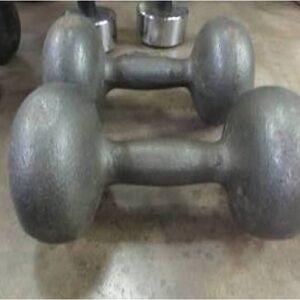 Gray Dumbbells
